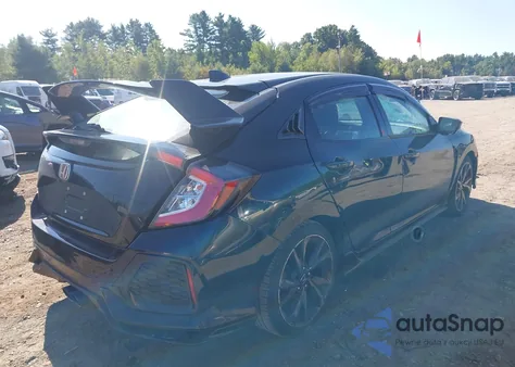 2018 Honda Civic Sport из США, поврежденный, VIN SHHFK7H48JU425732